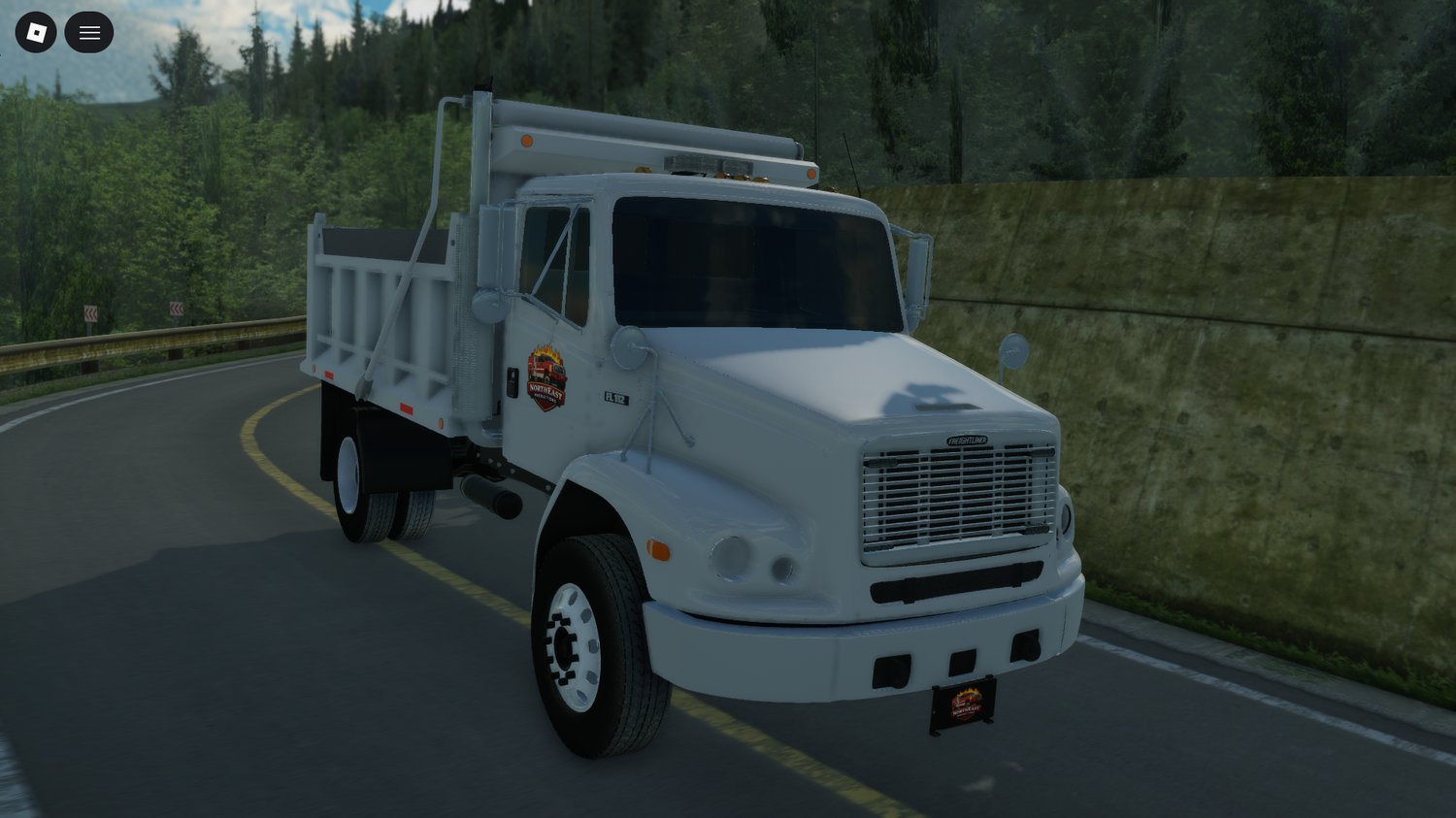 Roblox industrial dump truck model