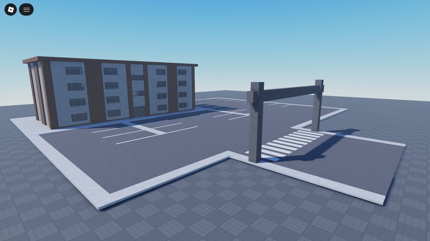 Free blank building Roblox developers