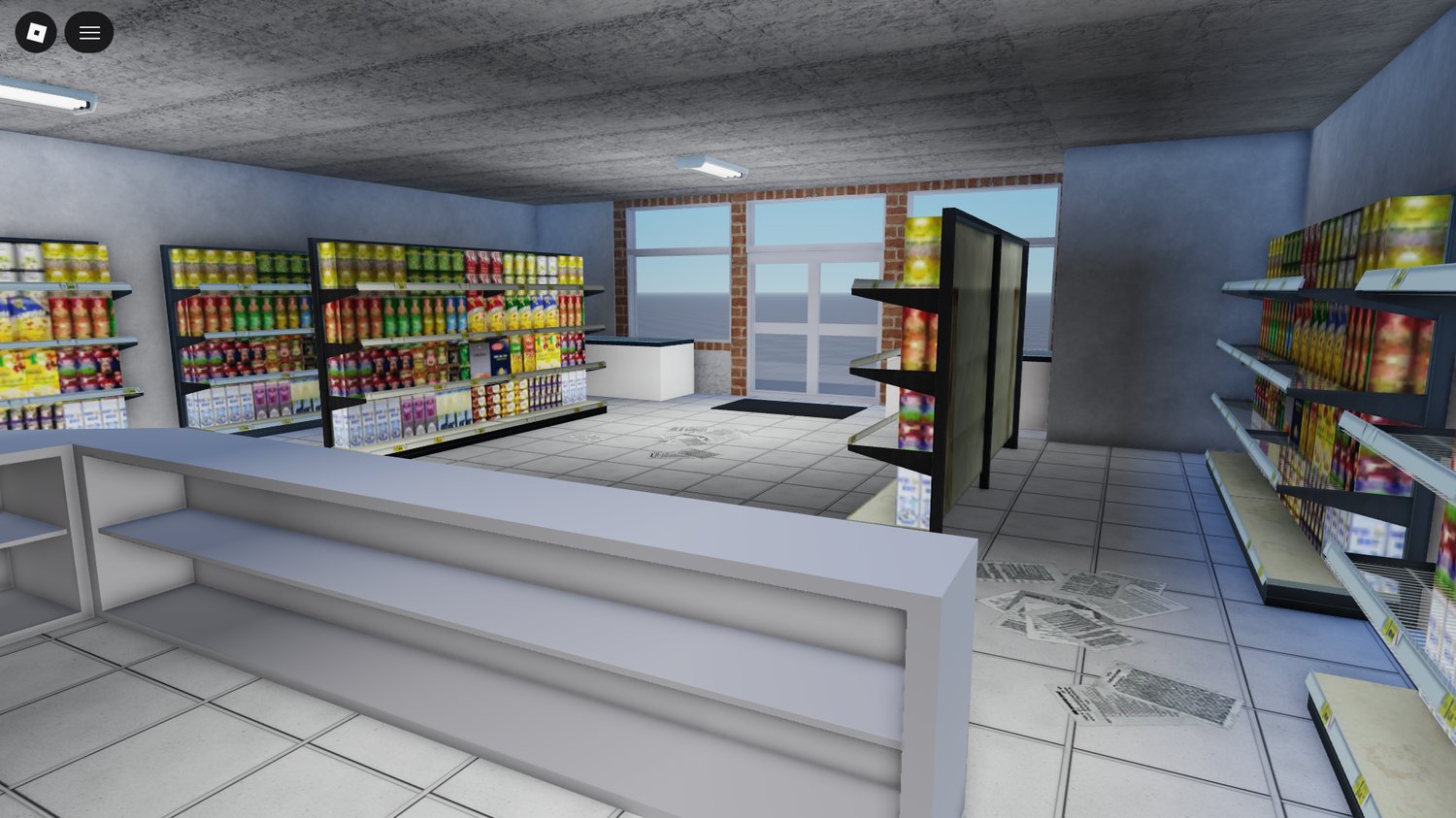 Small retail store building Roblox
