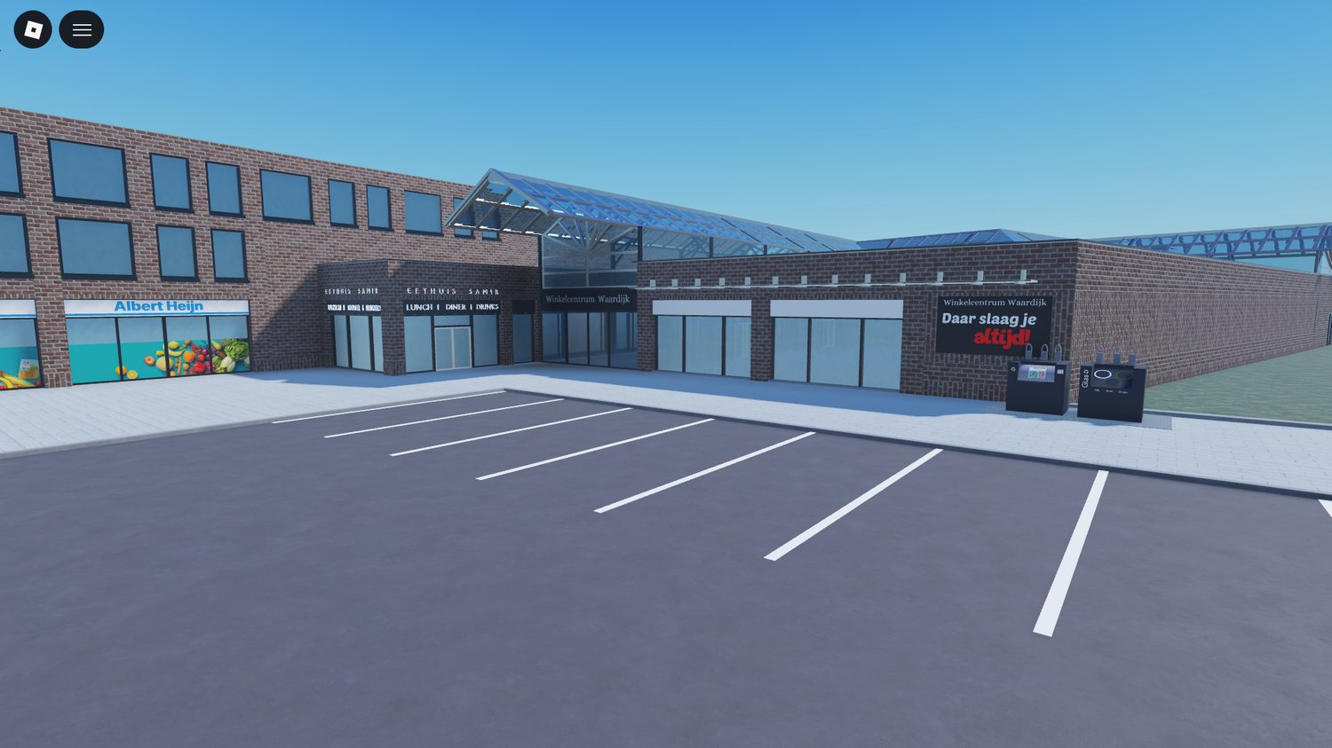 Roblox shopping center enterable building