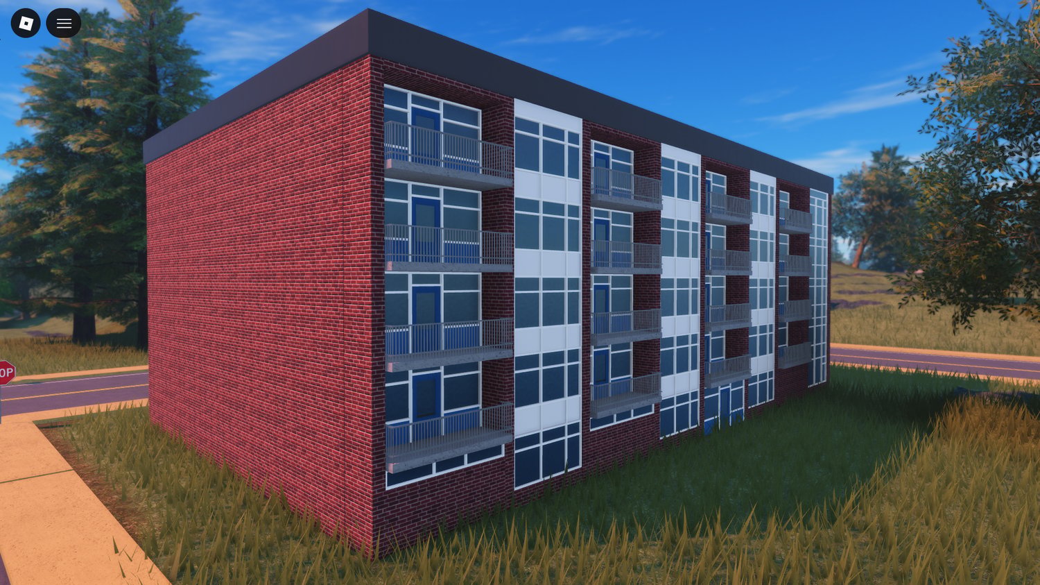Roblox residential apartment structure
