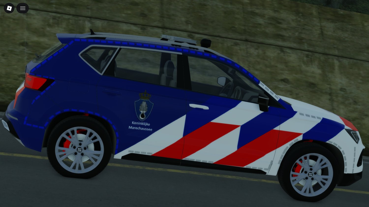 Roblox police siren car Seat Ateca
