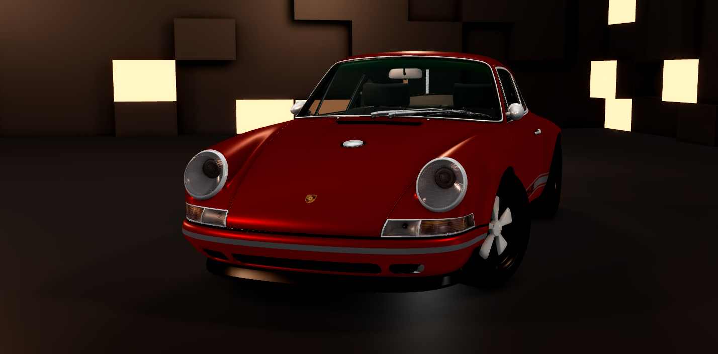 Roblox Porsche 964 classic performance car