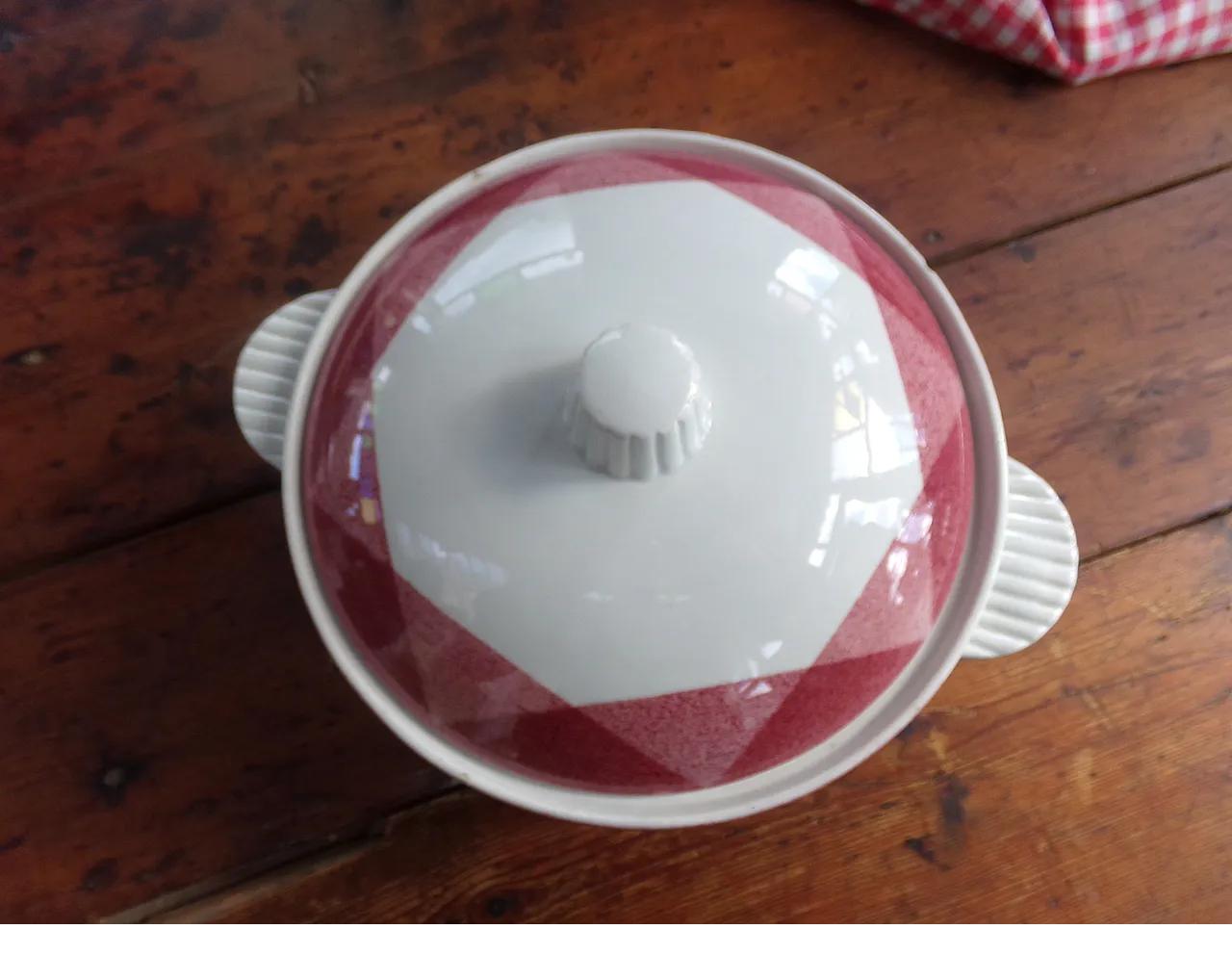 antique badonviller tureen with cover