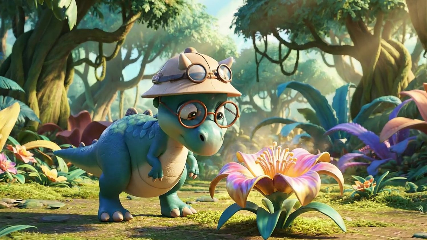 Digital download of 6 short videos of the story or a baby dinosaur. By Pennie McCracken - Endless Skys