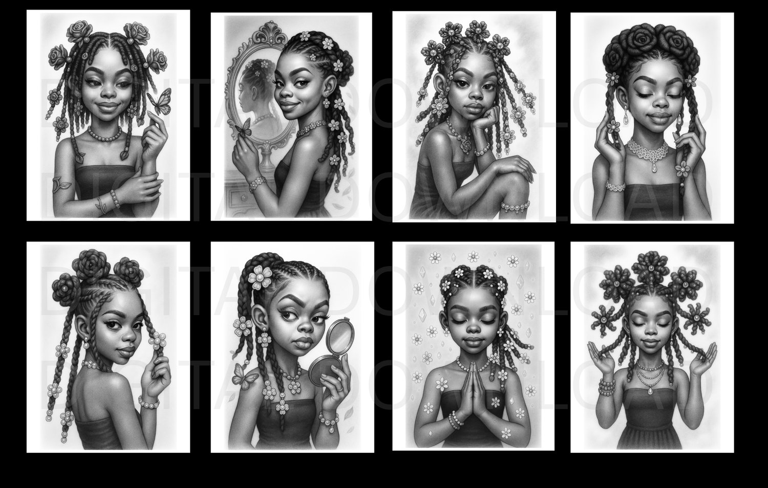Braids in Bloom - Payhip