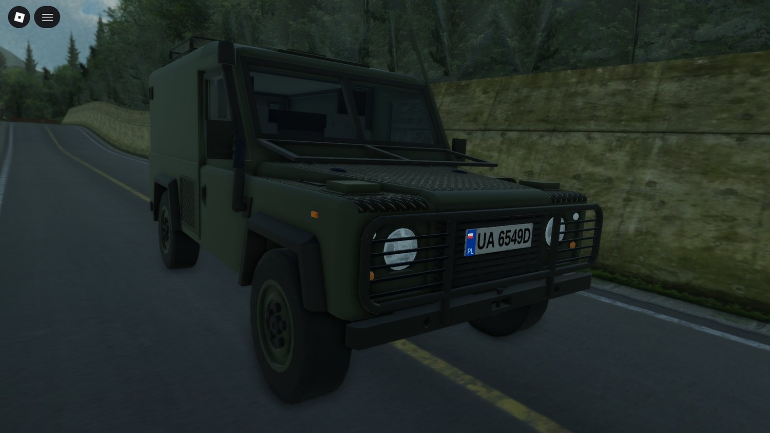 Roblox combat Land Rover model asset