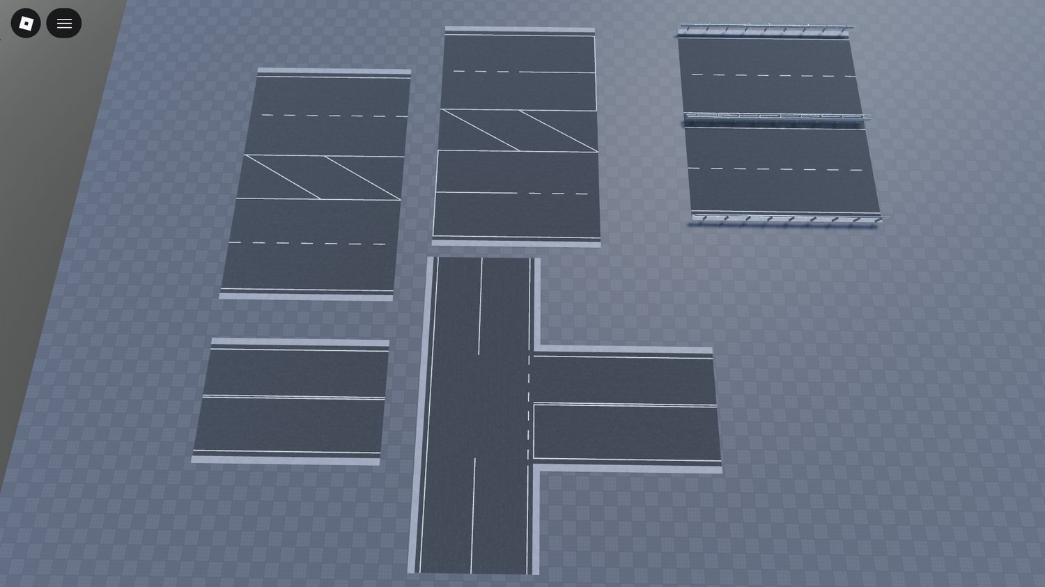 Roblox street system road building pack