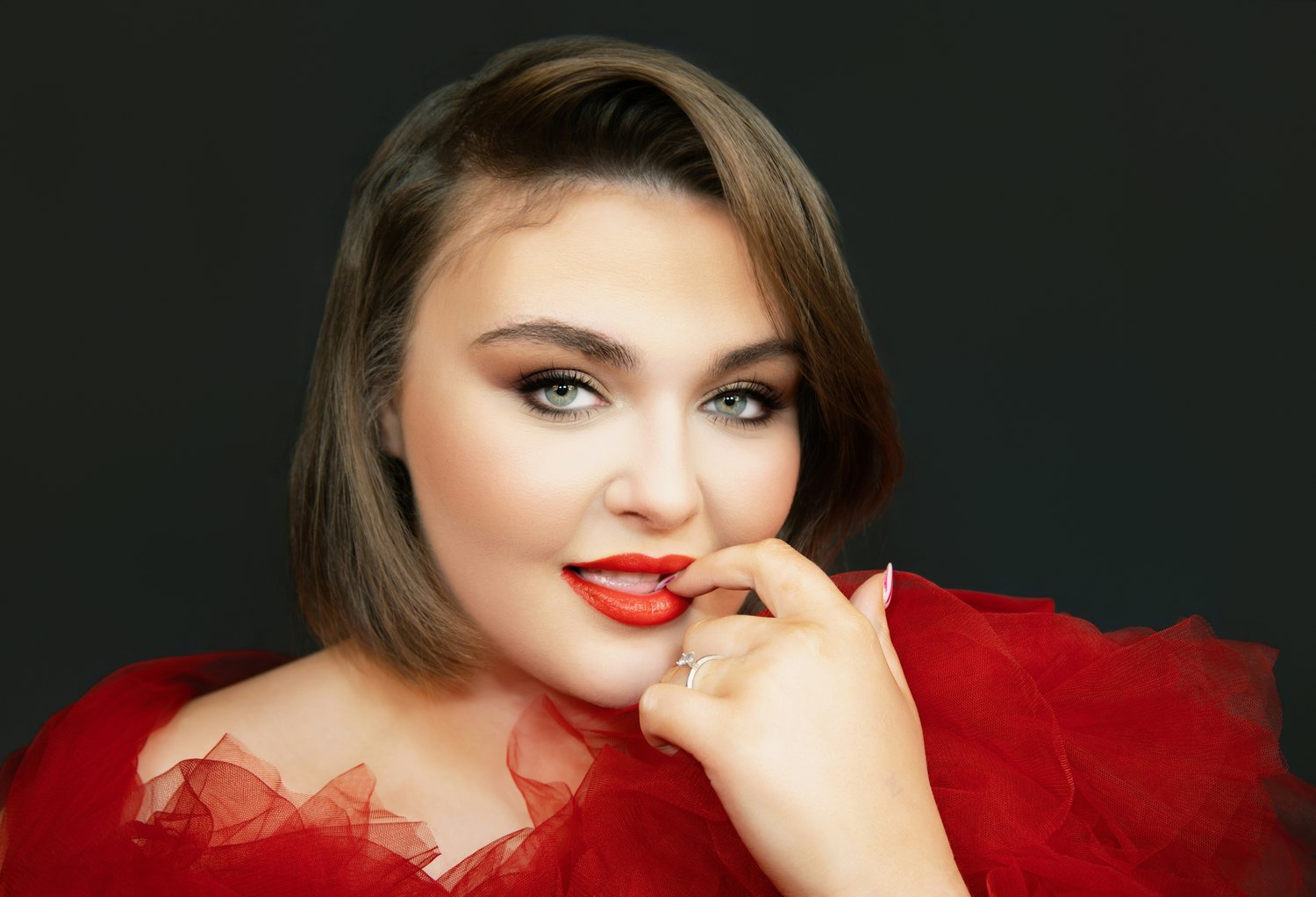 a woman with a bold personal style