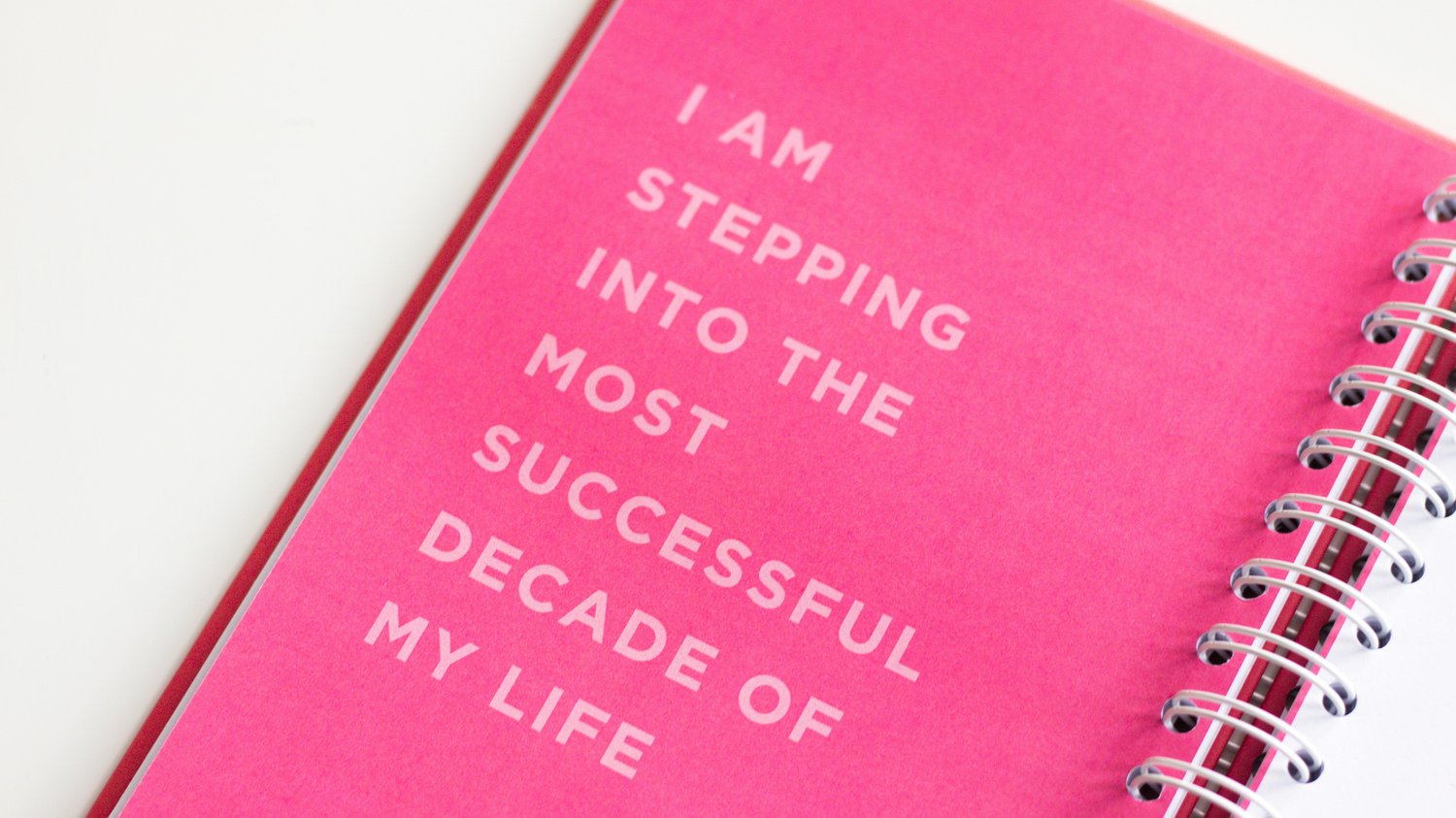 i am stepping into the most successful decade of my life