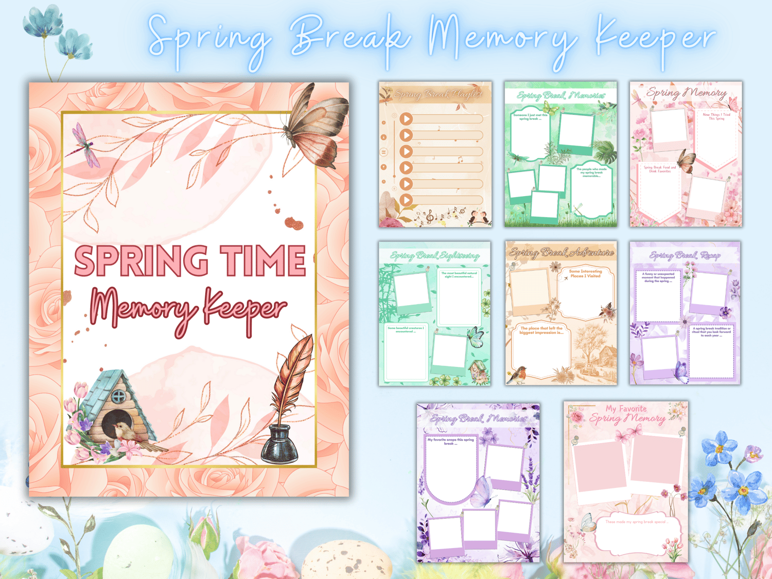 Spring Break Memory Keeper - Payhip