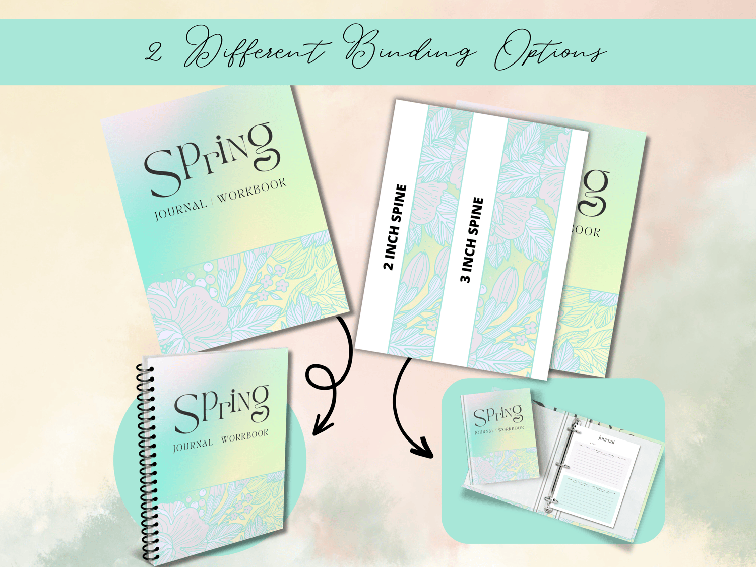 Spring Journal - Green - Payhip