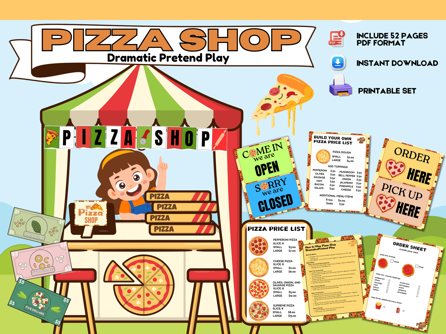 Pizza Shop Pretend Play - Payhip