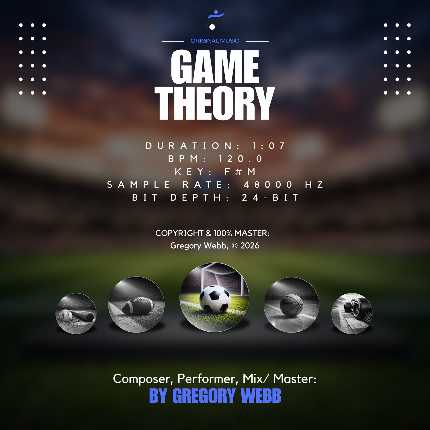 Fast-paced electronic EDM house music with emotional tension, driving rhythm, and modern synth design. Perfect for sports highlights, YouTube content, advertising, and dynamic visual storytelling projects.