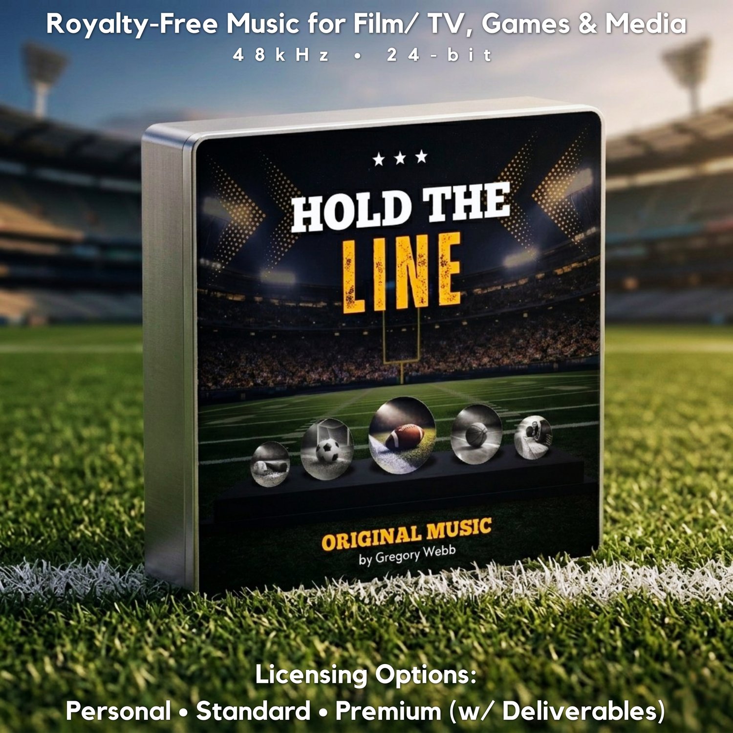 Epic hybrid orchestral sports trailer music with powerful percussion, driving strings, and bold brass. Perfect for sports highlights, commercials, YouTube content, and cinematic edits that need high-energy impact and intensity.