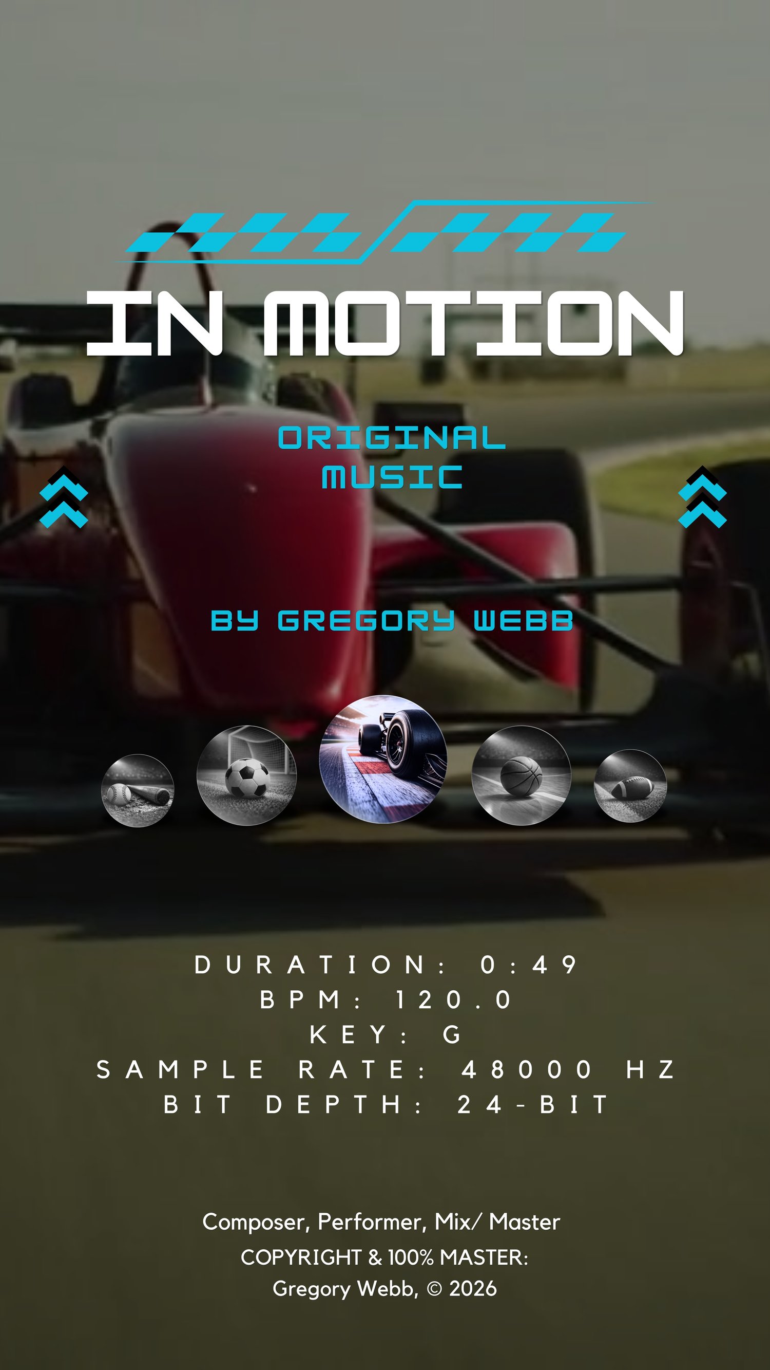 Modern house music with emotional synth melodies and a steady forward-driving beat. Perfect for soccer edits, advertising, lifestyle content, and background music for commercial video use.