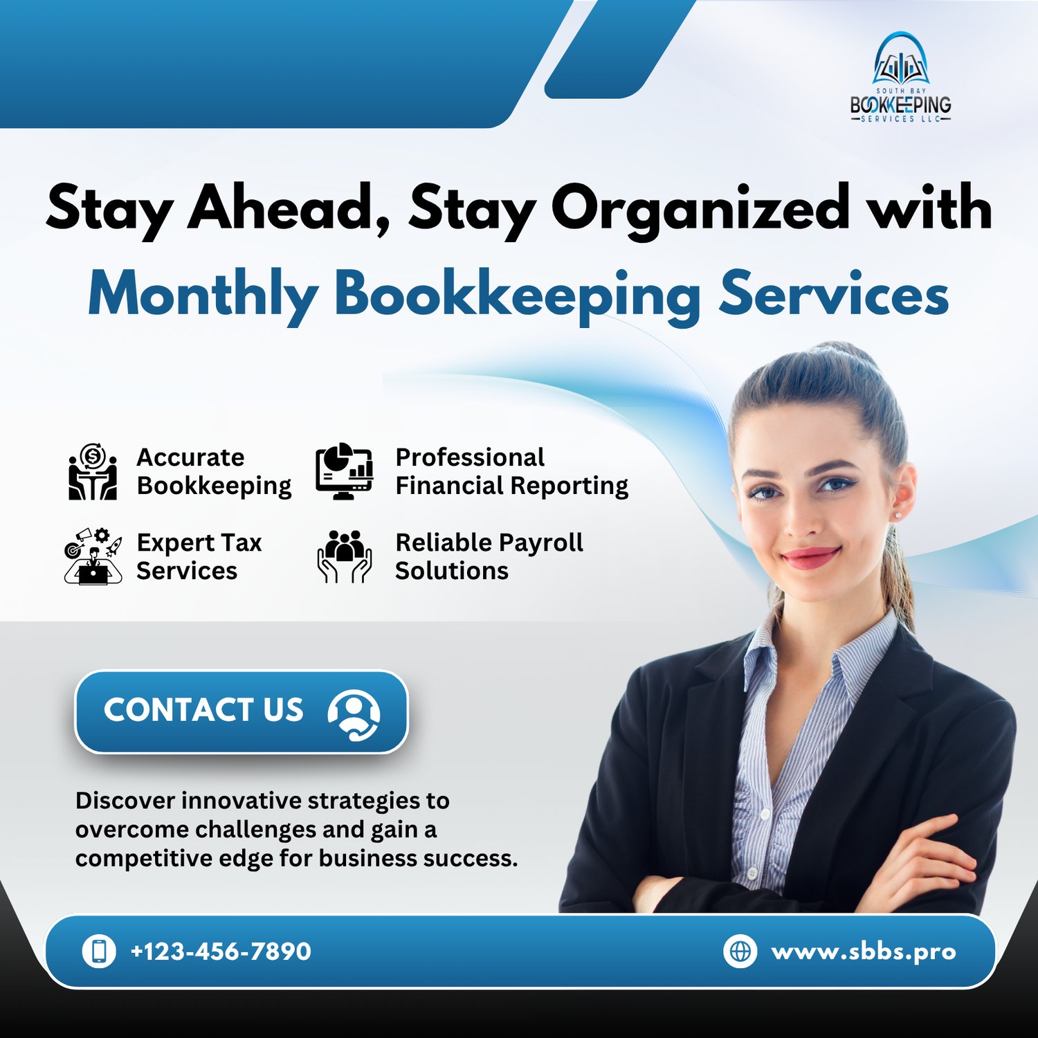 monthly bookkeeping services provided by South Bay Bookkeeping Services