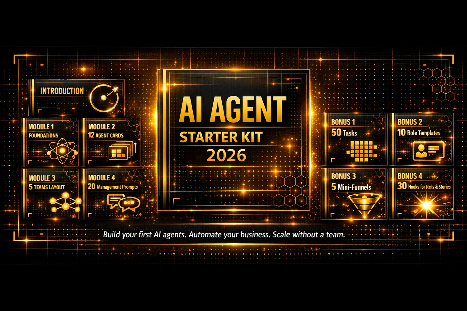 AI Agent Starter Kit 2026 Cover Page
