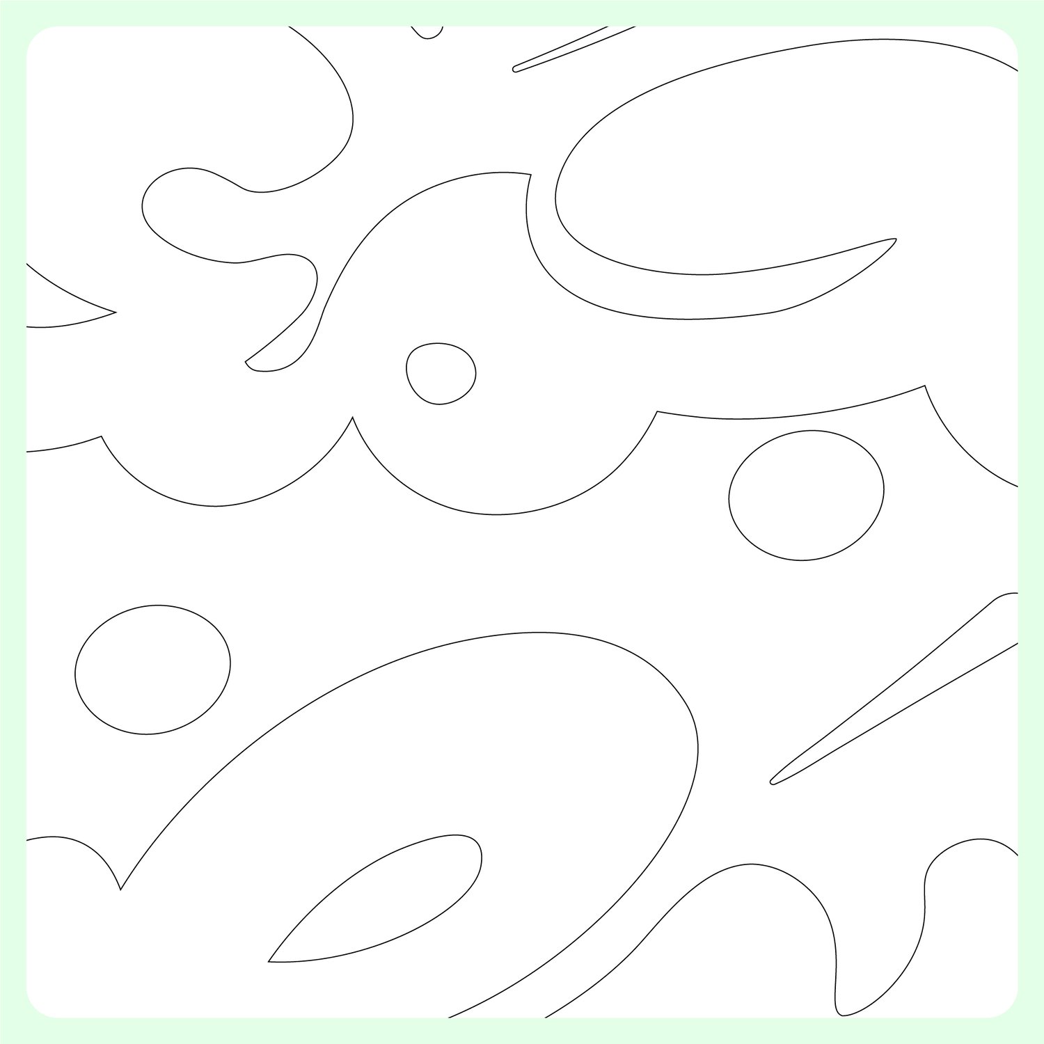 White Friday Arabic calligraphy in vector outline view showing clean open paths, precise anchor points, and smooth Bézier curves throughout each freehand stroke — no stray nodes, consistent stroke weight, and fully editable paths ready for production scal