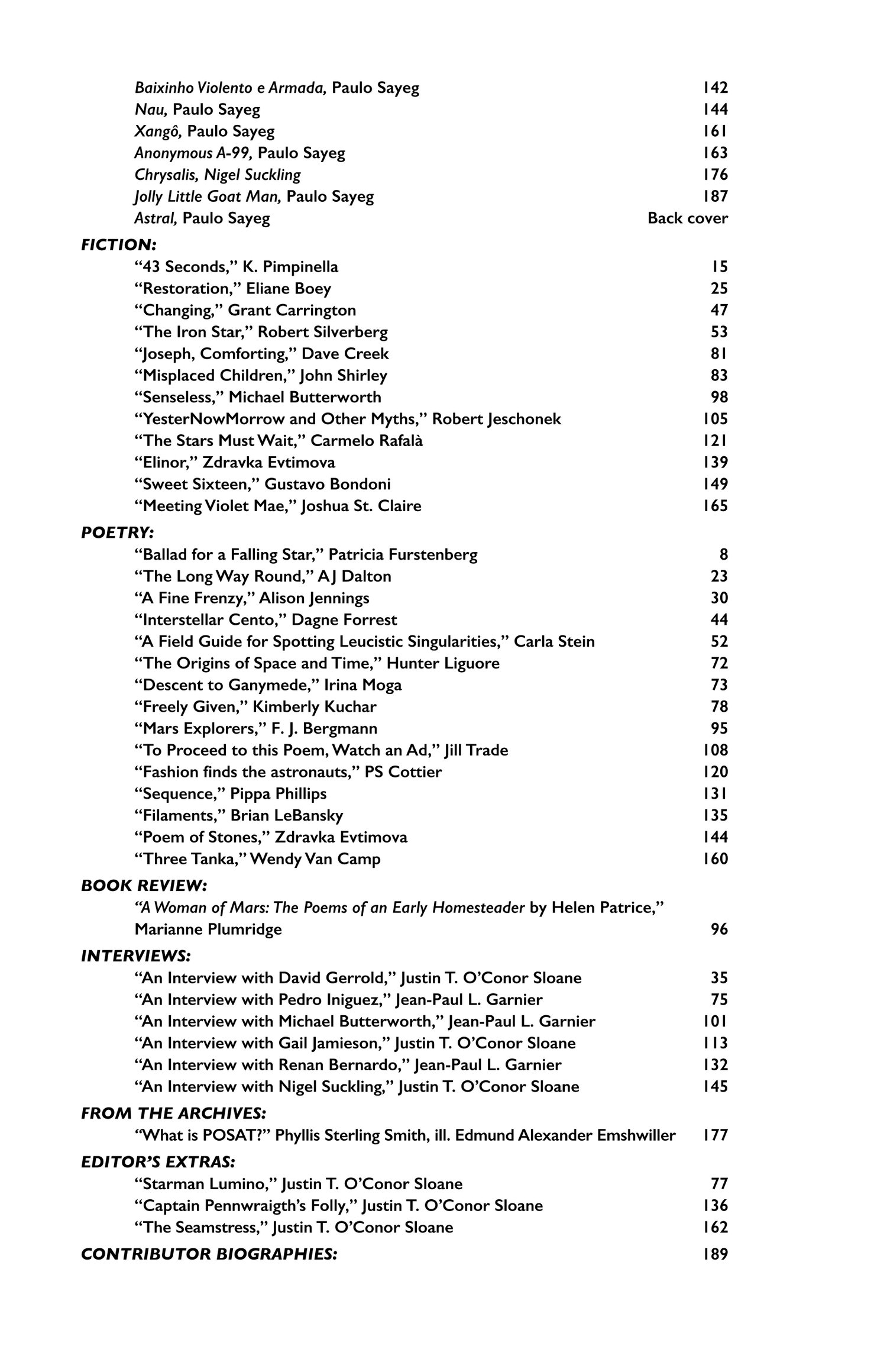 Table of Contents 2