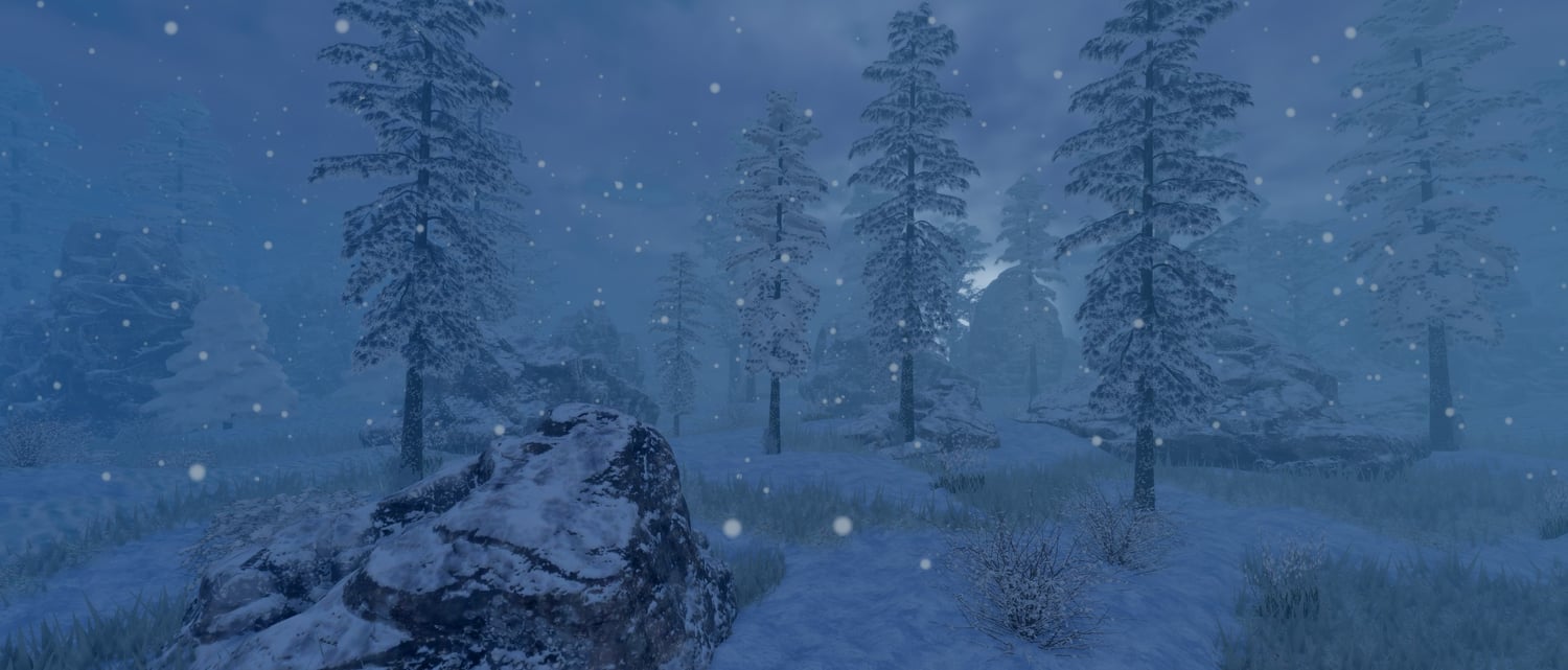 [EXCLUSIVE] Ultra-Realistic Roblox Winter Forest Map with Buildings