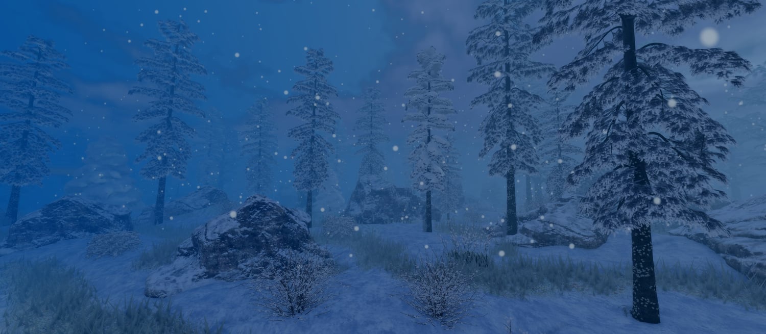 [EXCLUSIVE] Ultra-Realistic Roblox Winter Forest Map with Buildings