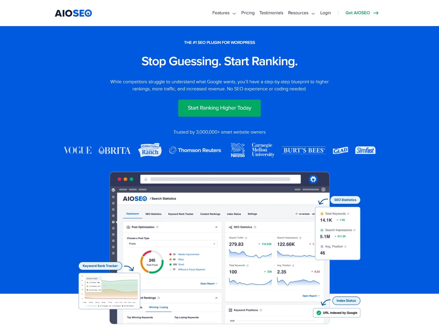 All In One SEO WordPress plugin for ranking on Google