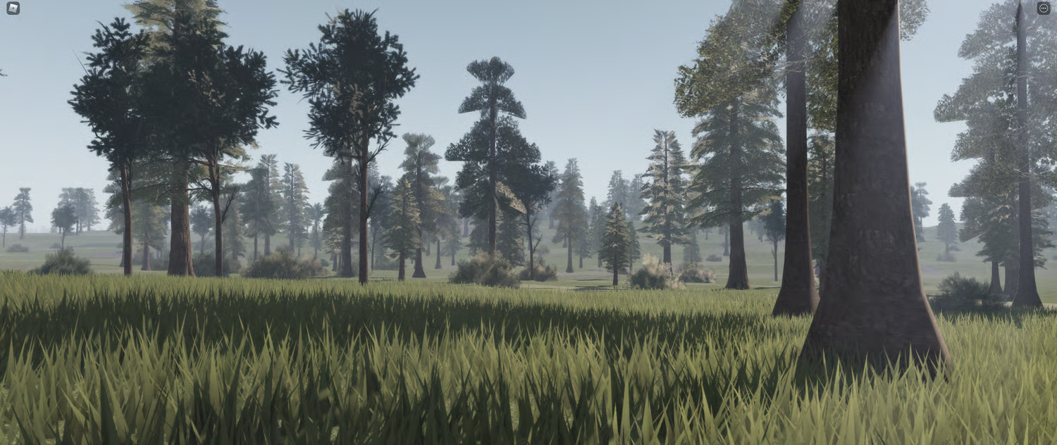 Verdant Wilds survival map Roblox