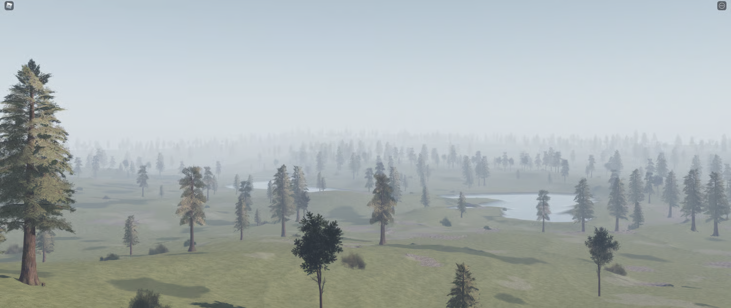 Roblox hunting simulator terrain map