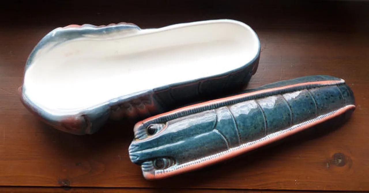 frendh blue lobster pate dish terrine by michel caugant