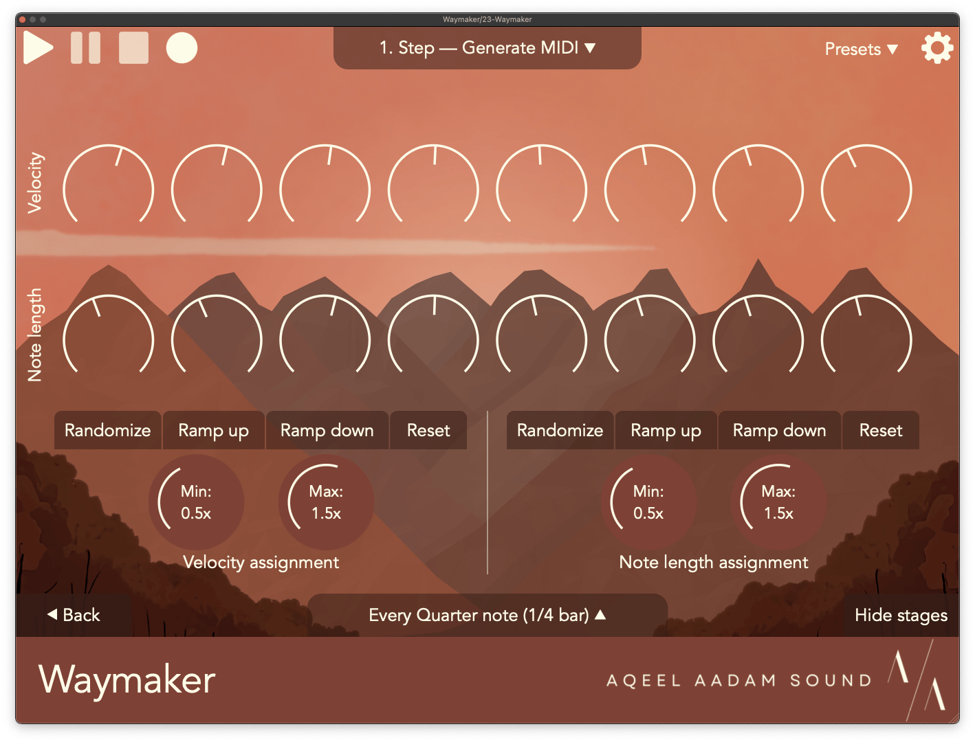 Waymaker's auto assignment options