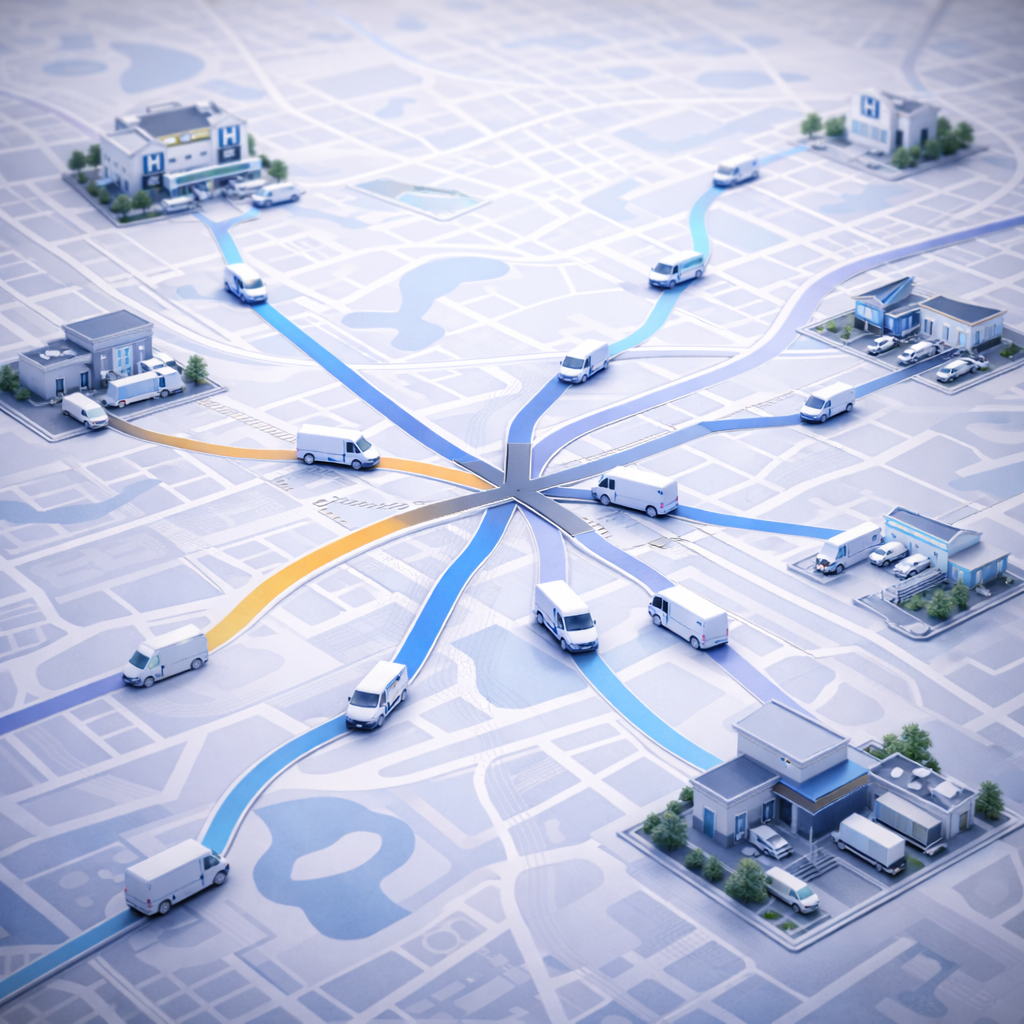 How Medical Couriers Can Use Route Optimization and AI Tools to Earn More Per Hour