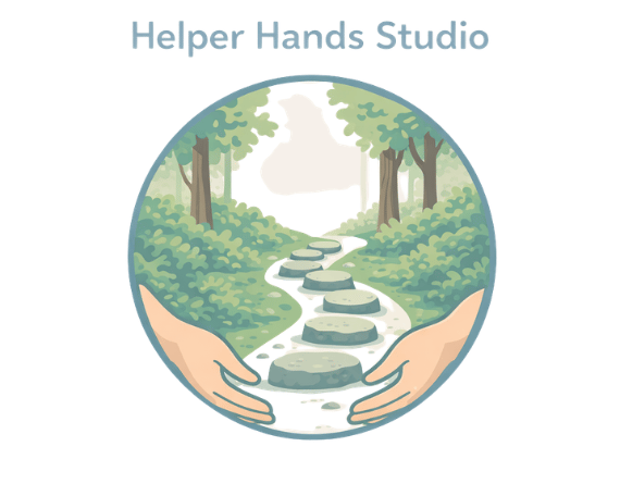 Helper Path Studio introduction showing a system of experience-based learning kits that help children build independence, responsibility, and real-world skills