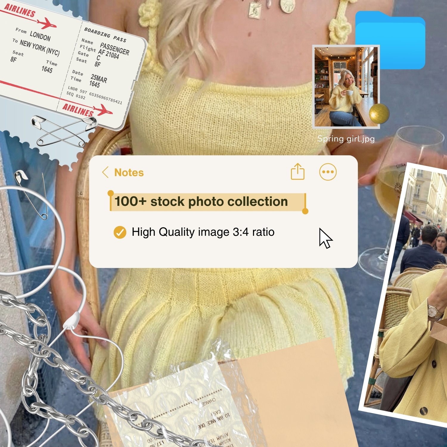 100+ spring yellow aesthetic stock photos.