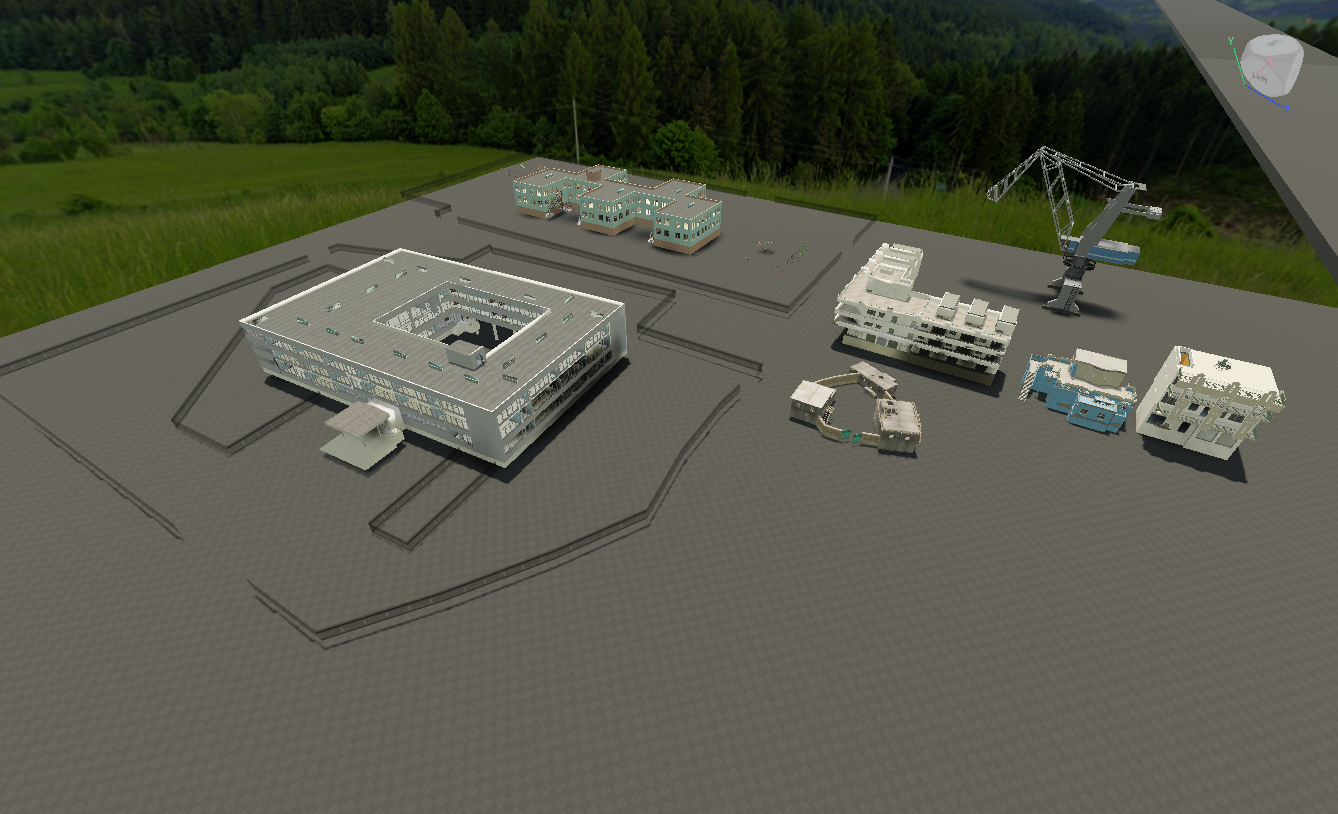 free Roblox construction buildings and site layout