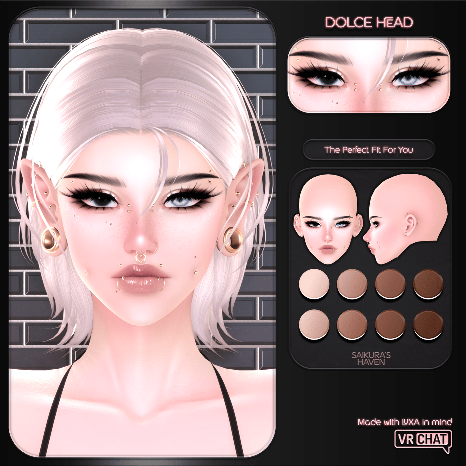 "DOLCE" — Head for VRChat