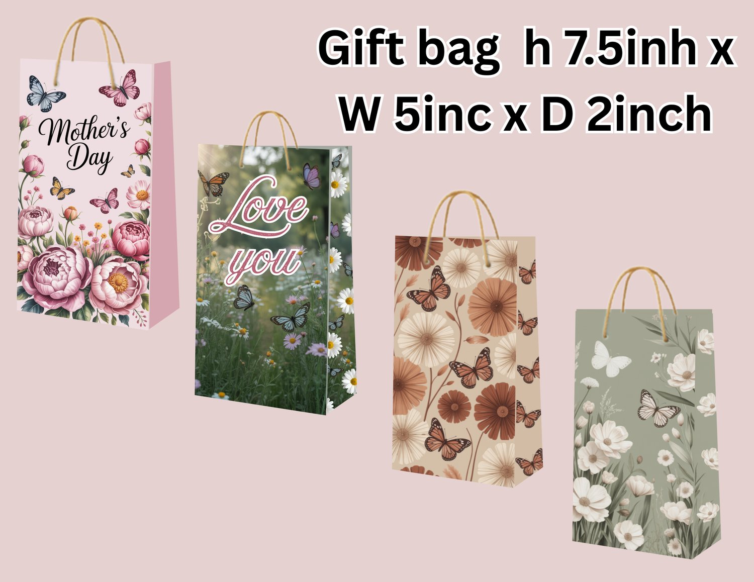 12 Mother's Day Gift bag templates - Payhip