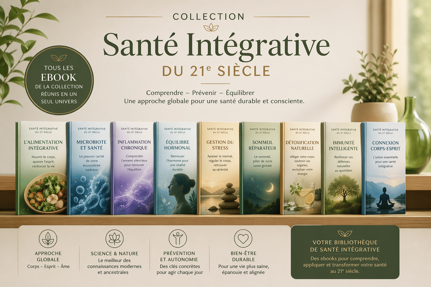 Livrets numériques de santé intégratives au naturel