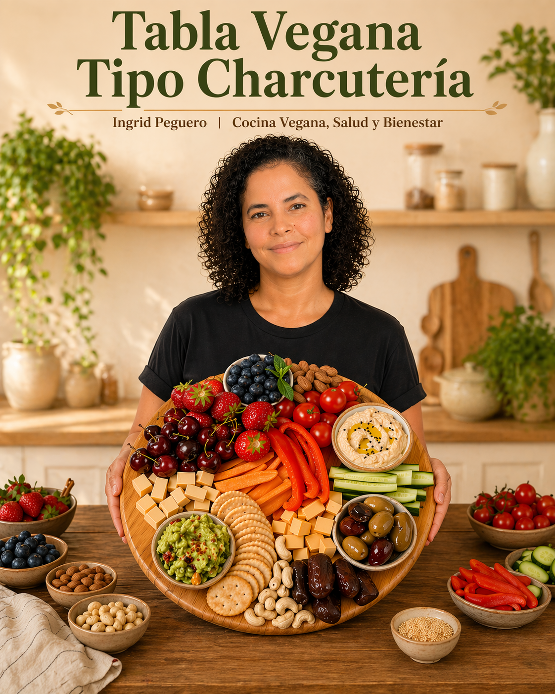 Tabla Vegana Tipo Charcutería  Ingrid Peguero Cocina Vegana Salud y Bienestar