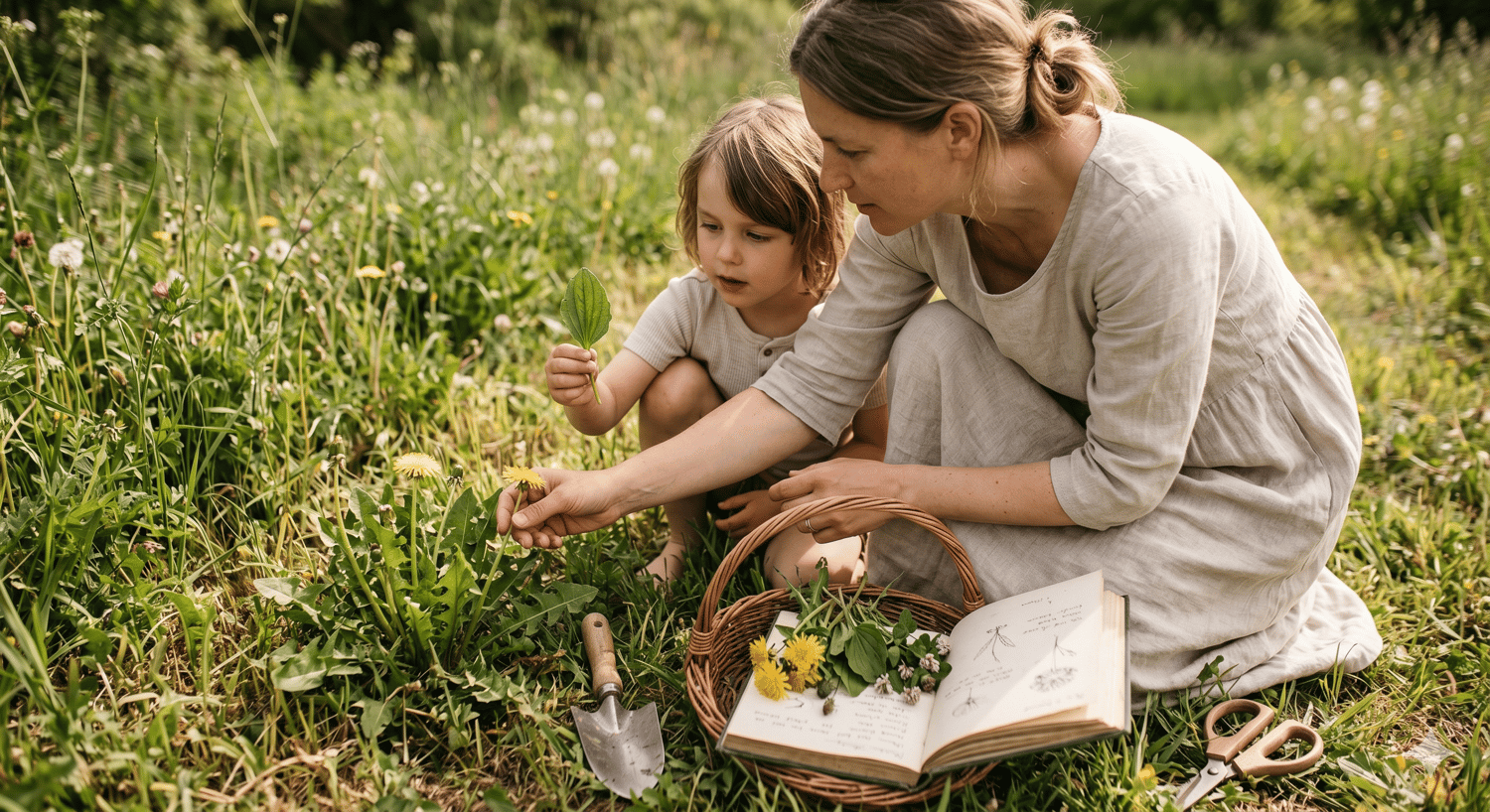 foraging with children