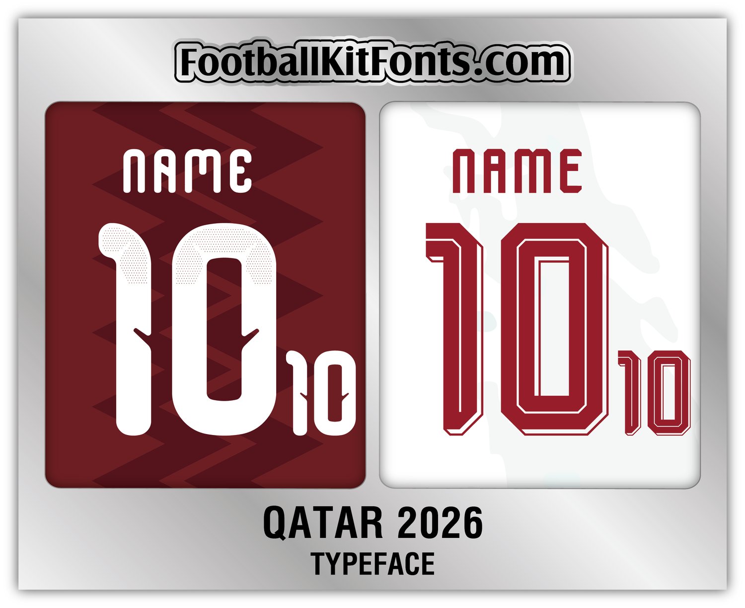 Qatar 2026 World Cup Font