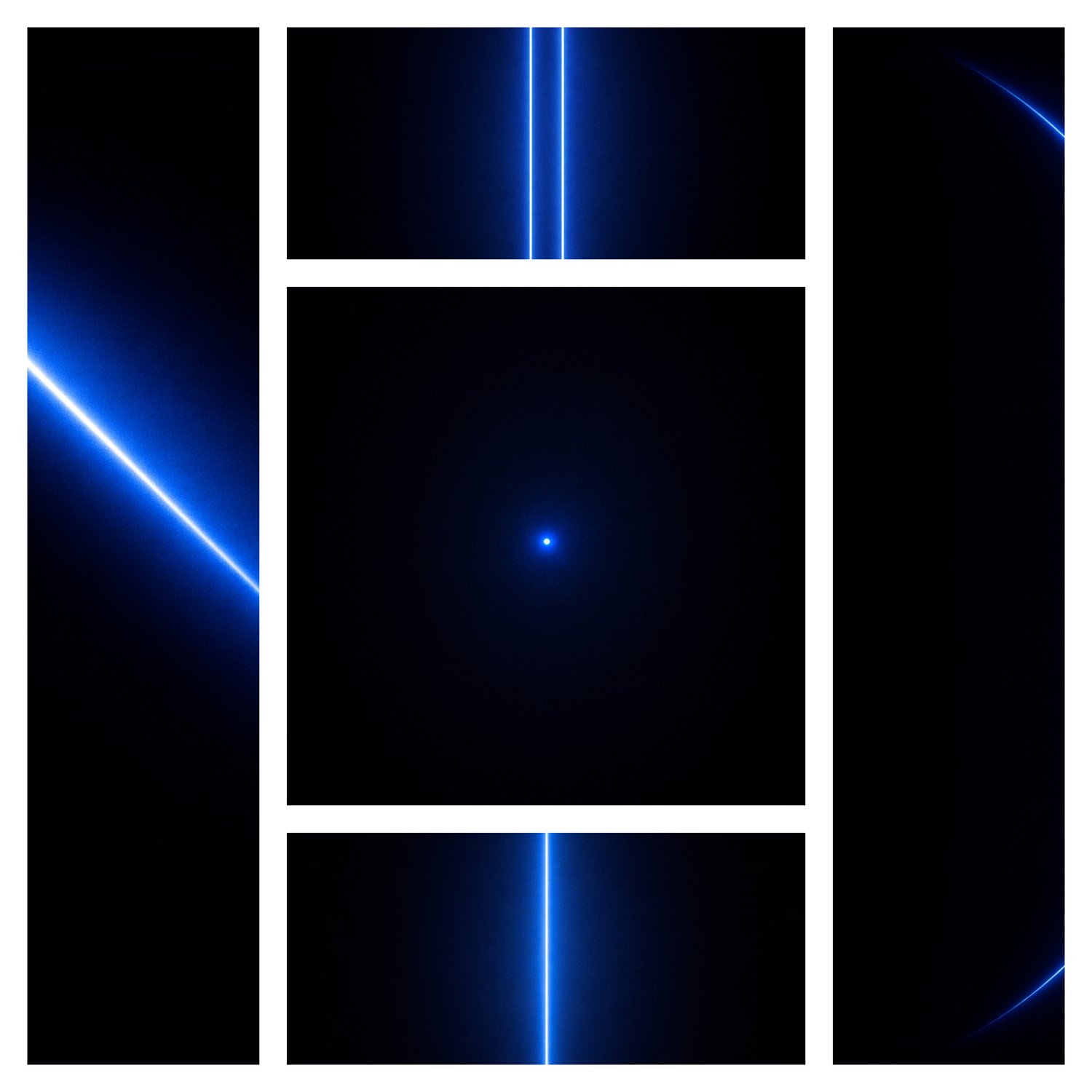 amoled, wallpaper, blue, neon, minimal, dark, phone wallpaper, abstract, geometry, modern, clean, oled