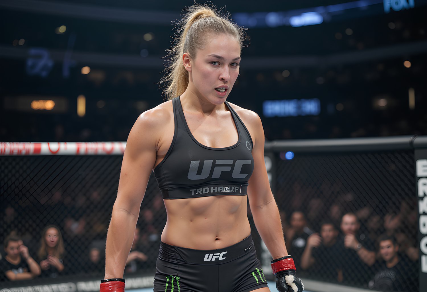 Ronda Jean Rousey, conducting in combat