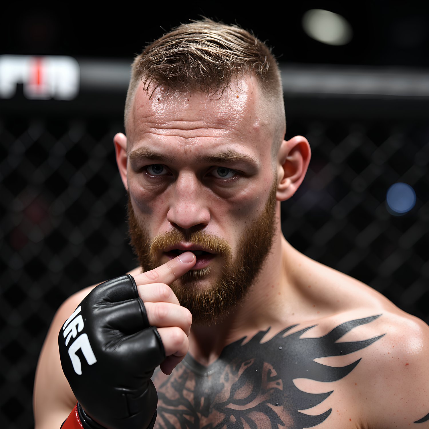 Conor Anthony McGregor, conducting in combat