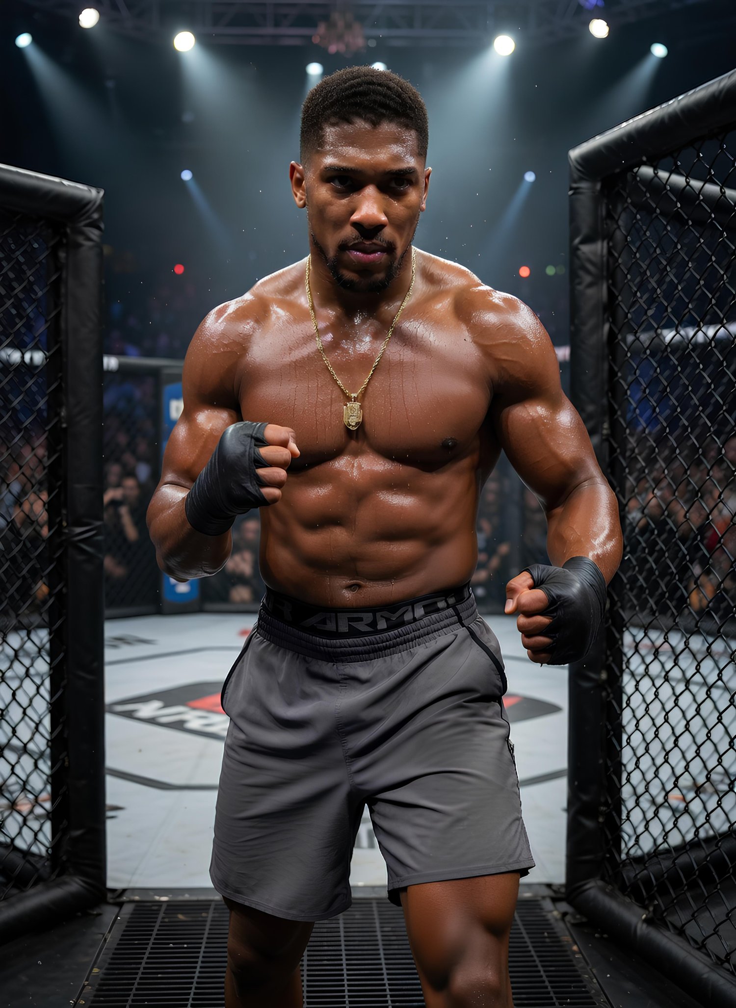 Anthony Oluwafemi Olaseni Joshua, conducting in combat