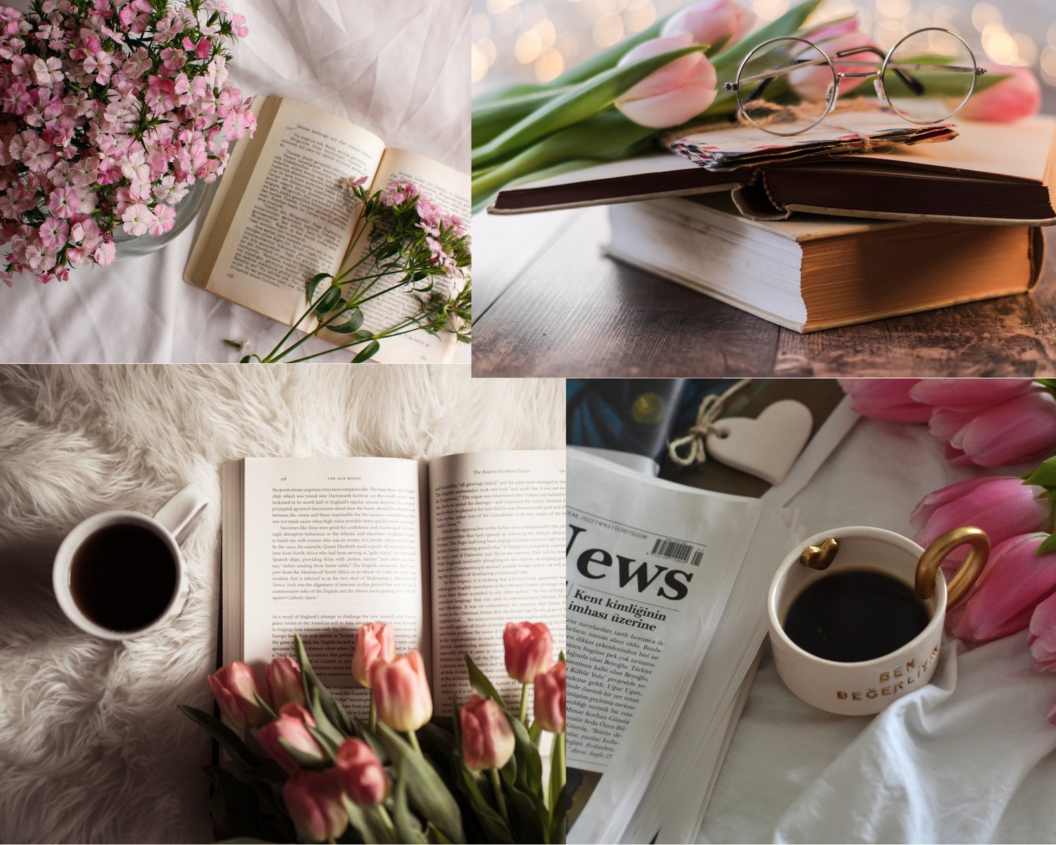 Reading books, finding literacy easy, getting support from a qualified teacher