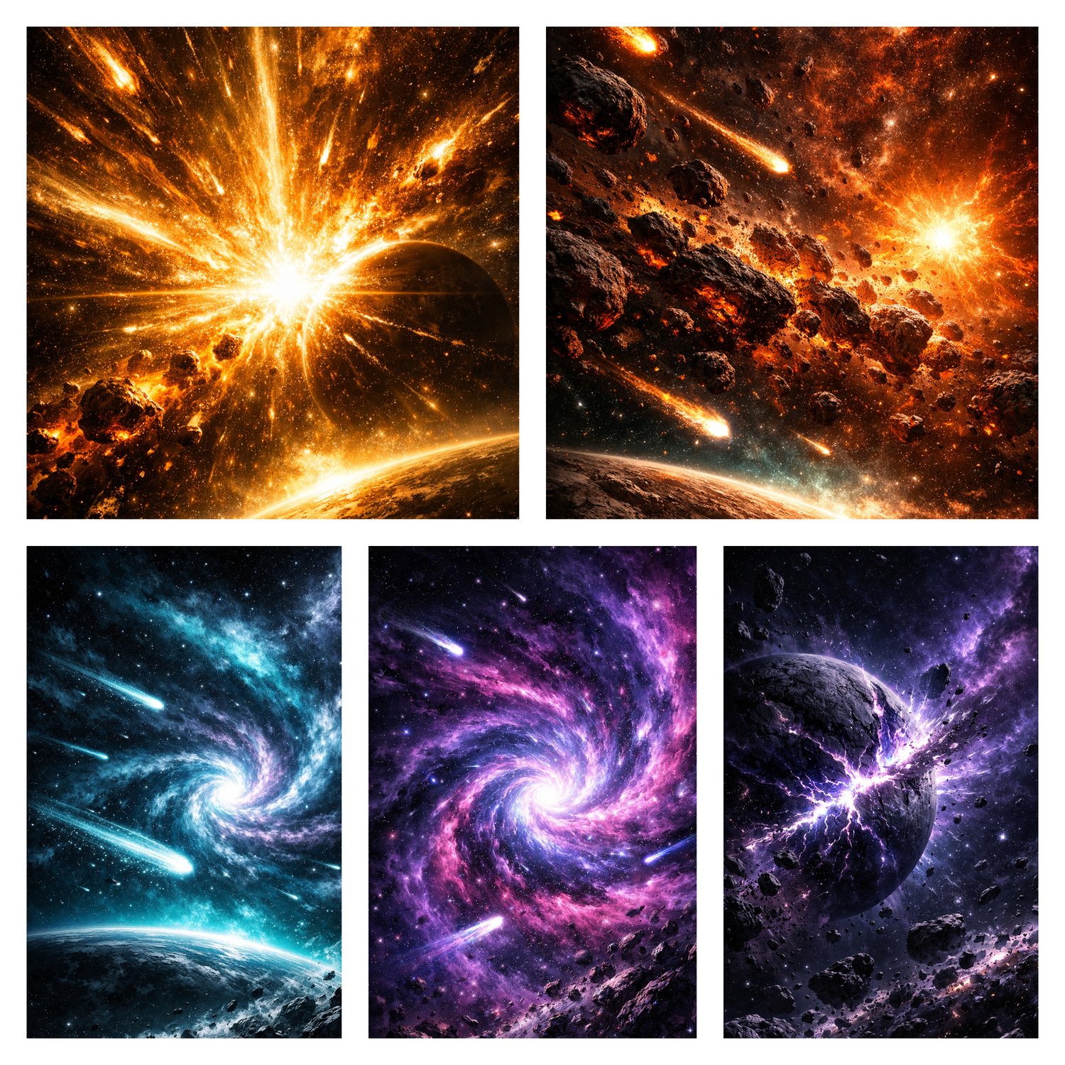 cosmos, deep space, planet, asteroid, comet, nebula, sci-fi, amoled, galaxy, explosion, vortex, dark wallpaper, space art, cosmic, stellar, cinematic, brutal edition