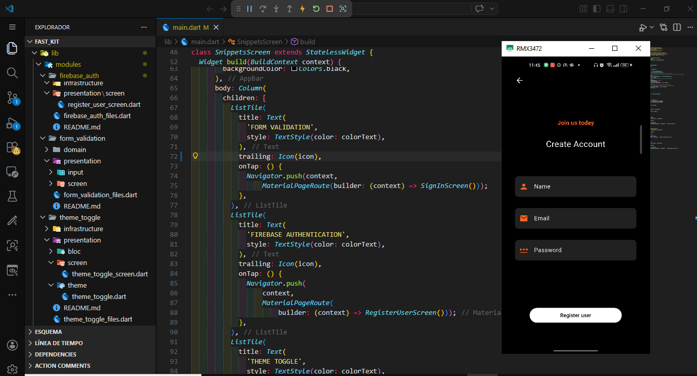 Clean Architecture Flutter Project