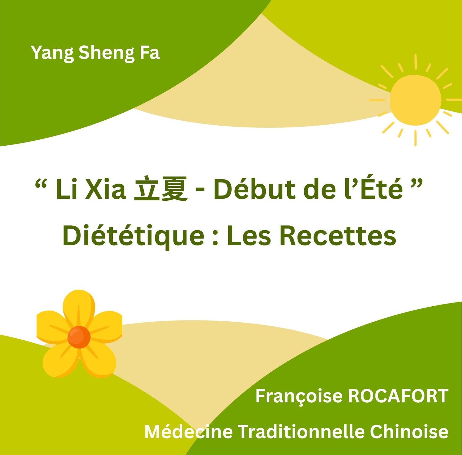 Li Xia La Diététique selon la MTC