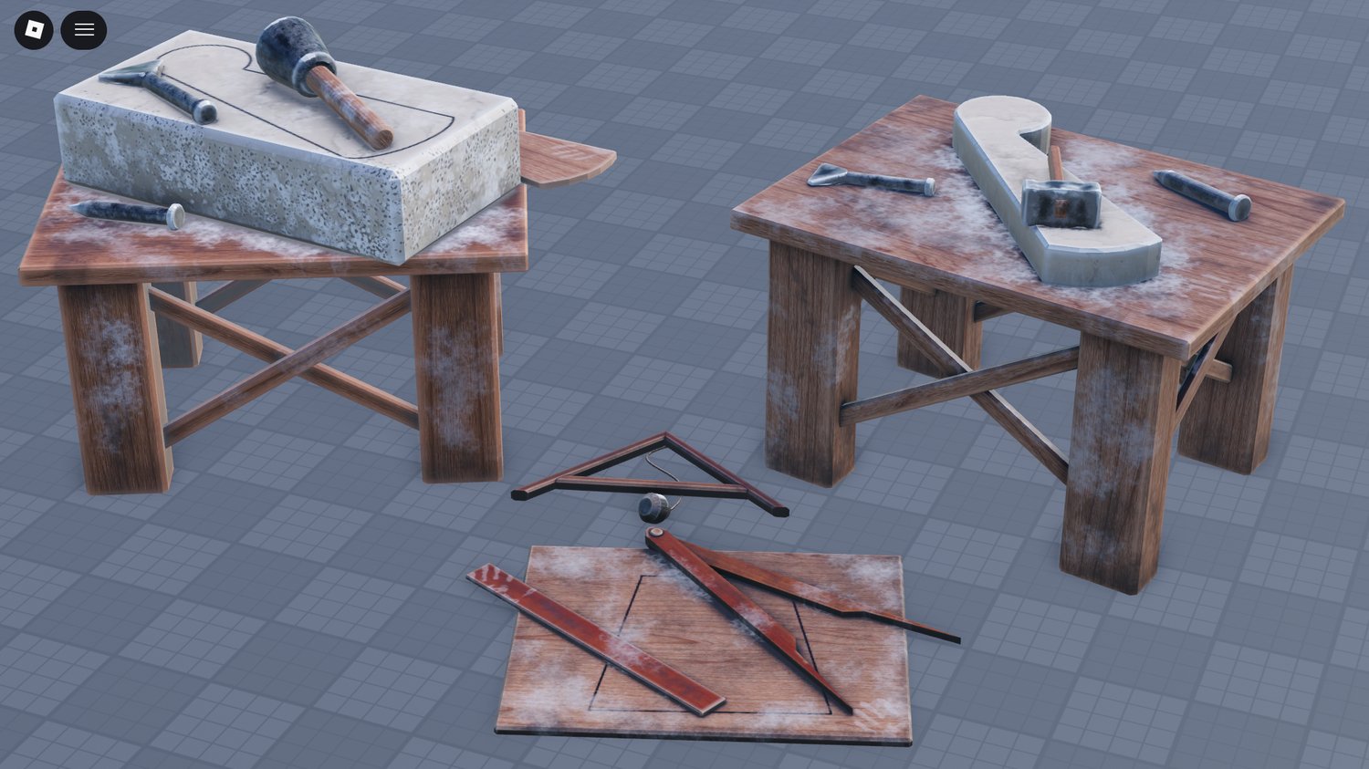 roblox medieval decoration assets